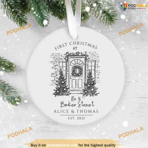 New Home 2023 Christmas Ornament, First Christmas Together Bauble
