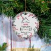 New Home Road Name Christmas Ornament, Baby's First Christmas Decor