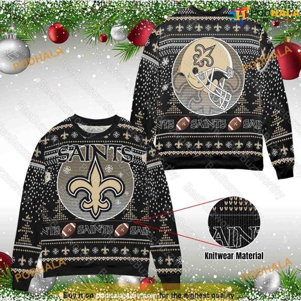 New Orleans Saints Unisex Naughty Christmas Sweater