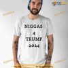 Niggas 4 Trump 2024 Shirt, Funny Tee For Women Men