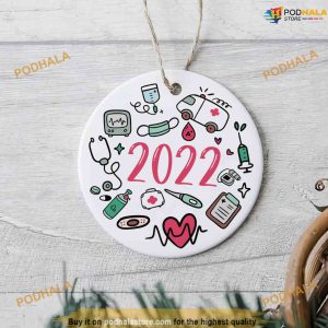 Nurse Life Personalized 2023 Ornament, Nurse Christmas Decorations