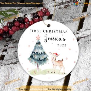 Nutcracker Ballet Keepsake, Personalized Christmas Ornament