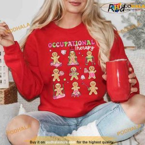 Occupational Therapy Christmas Shirt OT Xmas Shirt Funny Christmas Gift Ideas 3