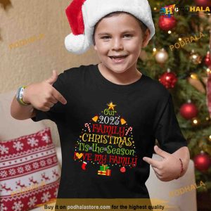 Our 2023 Matching Family Christmas LOVE MY FAMILY Christmas Shirt 3