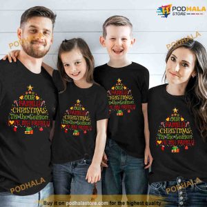 Our Matching Family Christmas LOVE MY FAMILY Christmas Shirt