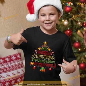 Our Matching Family Christmas LOVE MY FAMILY Christmas Shirt 3