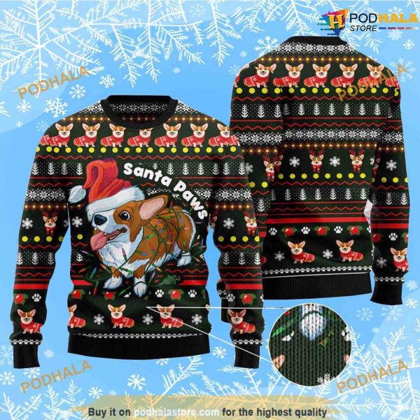 Pembroke Welsh Corgi Funny Xmas Sweater