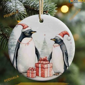 Penguin-Themed Christmas Ornament, Funny Christmas Ornaments