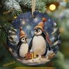 Penguins Christmas Ornament, Friends Christmas Ornaments