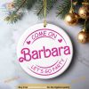 Personalised Daughter's Birthday Ornament, Baby Doll Party, Personalized Family Ornaments