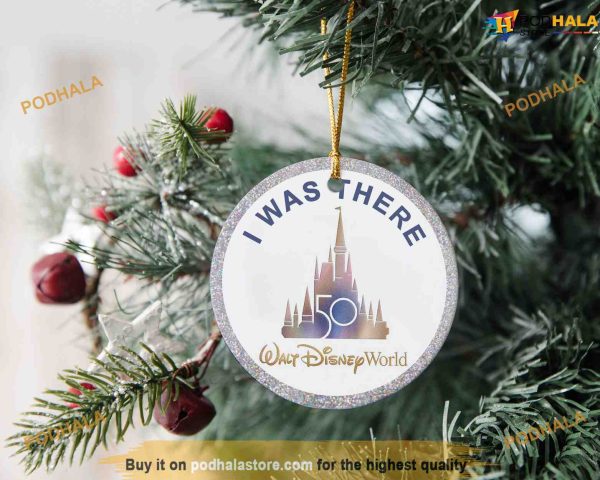 Personalized 2023 Disney 50th Anniversary Ornament, Mickey Mouse Funny Xmas Gift