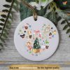 Personalized 2023 Disney World Christmas Gift Ornament, Disneyland Christmas Ornaments
