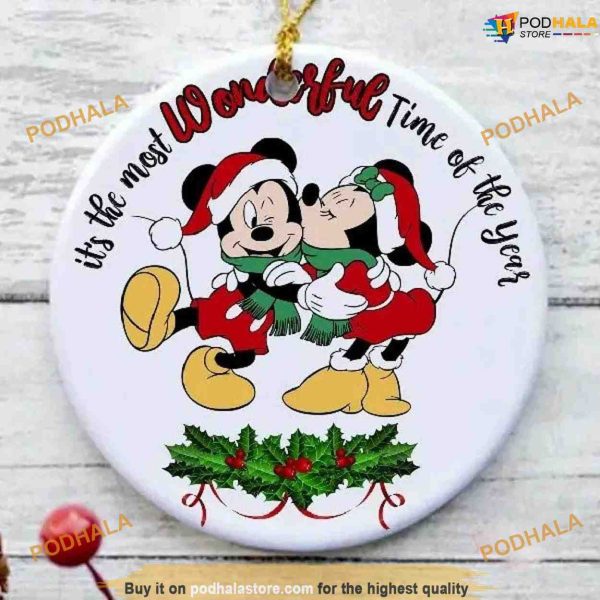 Personalized 2023 Disneyland Mickey Ornament, Mickey Mouse Ornaments