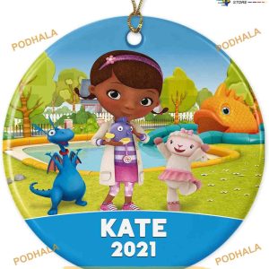 Personalized 2023 Doc McStuffins Ornament, Disneyland Christmas Ornaments
