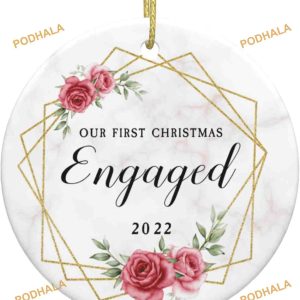 Personalized 2023 Engagement & Newlywed Gifts, First Christmas Ornament