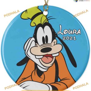 Personalized 2023 Goofy Disney Ornament, Disneyland Christmas Ornaments