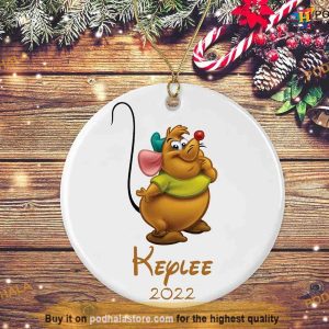 Personalized 2023 Gus Gus Disney Ornament, Disney Christmas Tree Ornaments