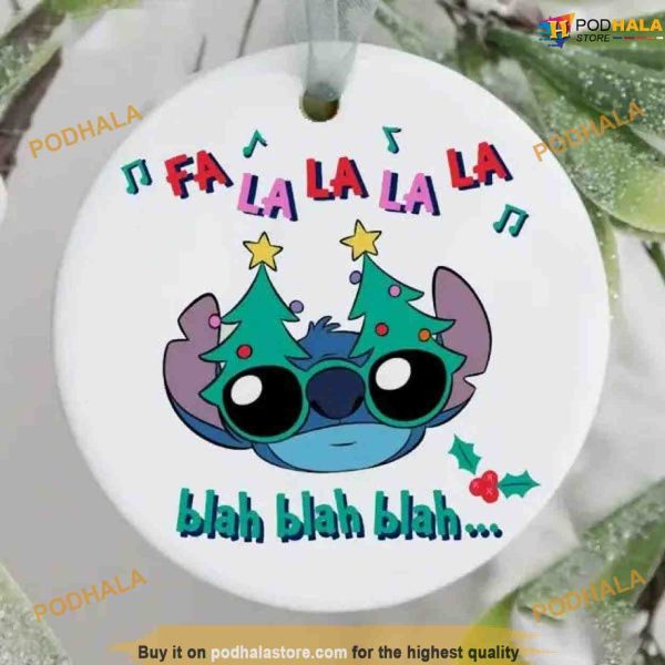 Personalized 2023 Lilo & Stitch Disney Ornament, Disneyland Christmas Ornaments