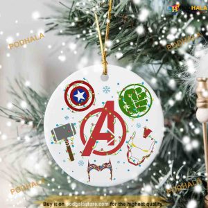 Personalized 2023 Marvel Avengers Decor, Disney Christmas Ornaments
