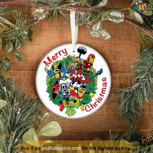 Personalized 2023 Marvel Ceramic Ornament, Disneyland Ornaments
