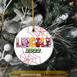 Personalized 2023 Marvel Name Ornament, Disneyland Christmas Decorations