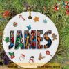 Personalized 2023 Marvel Name Ornaments, Vintage Disney Ornaments