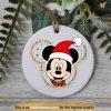 Personalized 2023 Mickey Disney Ornament, Disneyland Christmas Ornaments