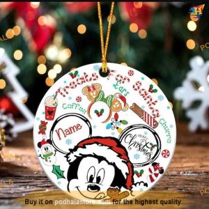Personalized 2023 Mickey Disneyland Christmas, Disney Xmas Decorations