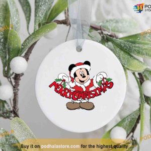 Personalized 2023 Mickey Disneyland Ornament, Disney Christmas Tree Ornaments