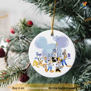 Personalized 2023 Mickey & Friends, Custom 2023 Disney Xmas Ornaments
