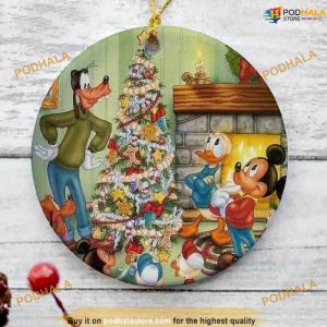 Personalized 2023 Mickey, Goofy & Donald Ornament, Disneyland Christmas Ornaments