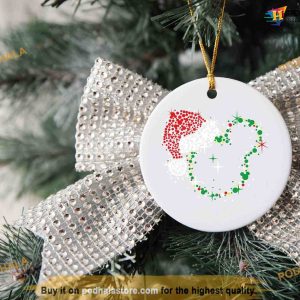 Personalized 2023 Mickey Head Family Vacation Ornament, Disneyland Christmas Ornaments