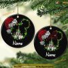 Personalized 2023 Mickey Head Ornament, Disney Xmas Decorations