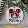 Personalized 2023 Mickey Lights Ornament, Disney Christmas Tree Decor