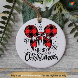 Personalized 2023 Mickey Lights Ornament, Disney Christmas Tree Decor