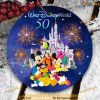 Personalized 2023 Mickey & Minnie 50th Ornaments, Disneyland Christmas Decorations