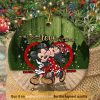 Personalized 2023 Mickey & Minnie Kiss, Disney Christmas Tree Ornaments