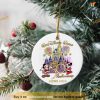 Personalized 2023 Mickey Mouse Holiday Ornament, Disney Christmas Tree Decor