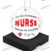 Personalized 2023 Nurse Christmas Ornament, Nurse Xmas Decorations