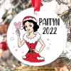 Personalized 2023 Snow White Ornament, Disney Christmas Tree Decor