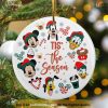 Personalized 2023 Tis The Season Ornament, Disneyland Christmas Ornaments