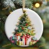 Personalized 3D Christmas Tree Ornament, Friends Christmas Ornaments