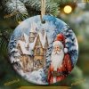 Personalized 3D Santa Claus Ornament, Funny Christmas Ornaments