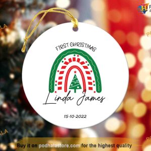 Personalized Baby's First Christmas Ornament