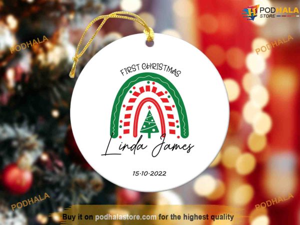 Personalized Baby’s First Christmas Ornament