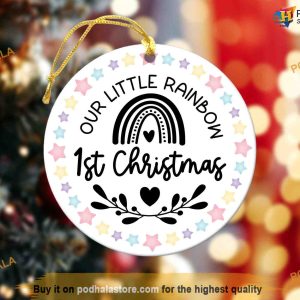Personalized Baby's First Christmas Ornament, First Christmas Together