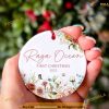 Personalized Baby's First Christmas Ornament, First Christmas Together Keepsake