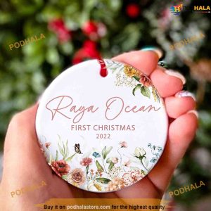 Personalized Baby's First Christmas Ornament, First Christmas Together Keepsake