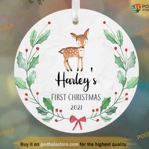 Personalized Baby's First Christmas, Personalized First Christmas Ornament
