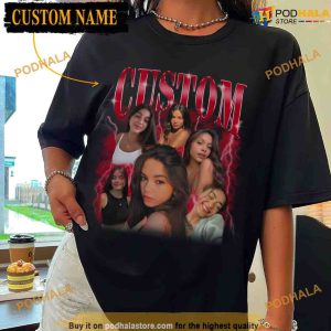 Personalized Bootleg Rap Custom Photos Shirt, Custom Bootleg Rap Tee